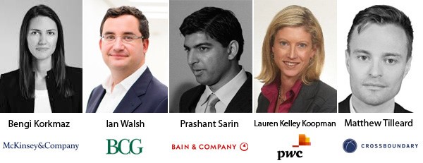 Bengi Korkmaz, Ian-Walsh, Prashant-Sarin, Lauren Koopman and Matthew Tilleard